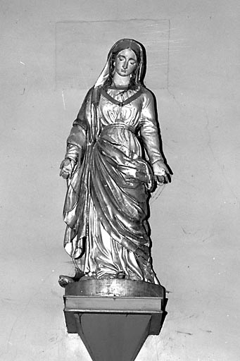 Vue de face. © Bernard Lardière / Région Bourgogne-Franche-Comté, Inventaire du patrimoine - 1976