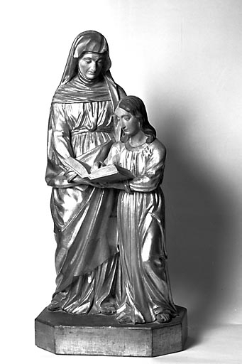 Vue de face. © Bernard Lardière / Région Bourgogne-Franche-Comté, Inventaire du patrimoine - 1976