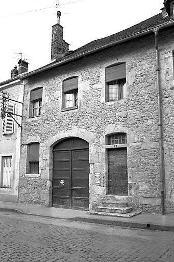 Façade antérieure. © Yves Sancey / Région Bourgogne-Franche-Comté, Inventaire du patrimoine - 1977