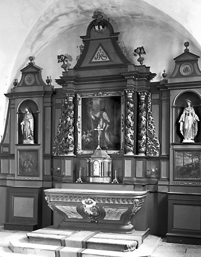 Vue d'ensemble. © Yves Sancey / Région Bourgogne-Franche-Comté, Inventaire du patrimoine - 1977