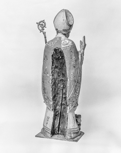 Vue du revers. © Dominique Humbert / Région Bourgogne-Franche-Comté, Inventaire du patrimoine - 1977