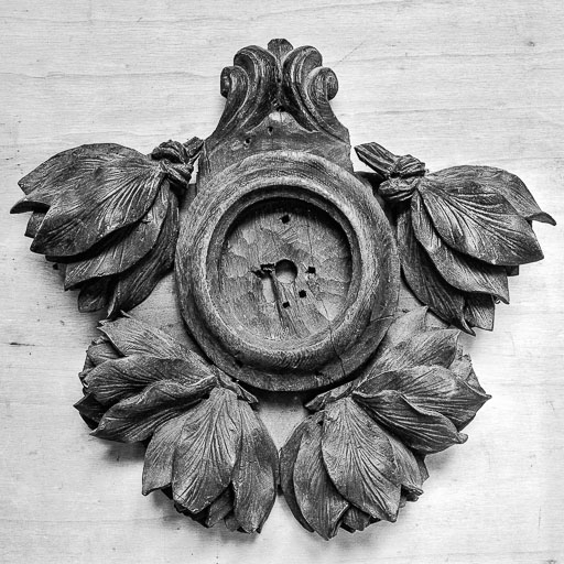 Relief situé dans la sacristie. © Yves Sancey / Région Bourgogne-Franche-Comté, Inventaire du patrimoine - 1977