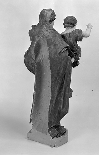 Vue du revers. © Yves Sancey / Région Bourgogne-Franche-Comté, Inventaire du patrimoine - 1977