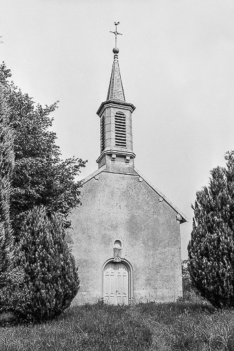Extérieur : façade antérieure. © Yves Sancey / Région Bourgogne-Franche-Comté, Inventaire du patrimoine - 1977