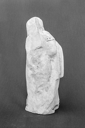 Détail : Sainte-Anne, revers. © Yves Sancey / Région Bourgogne-Franche-Comté, Inventaire du patrimoine - 1977