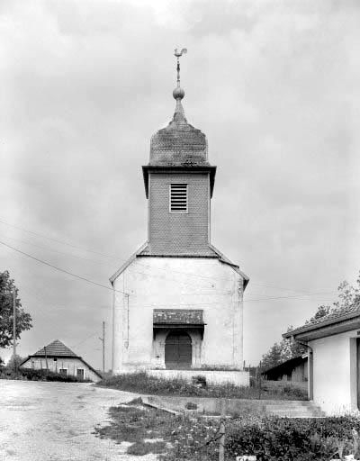 Façade antérieure. © Yves Sancey / Région Bourgogne-Franche-Comté, Inventaire du patrimoine - 1978