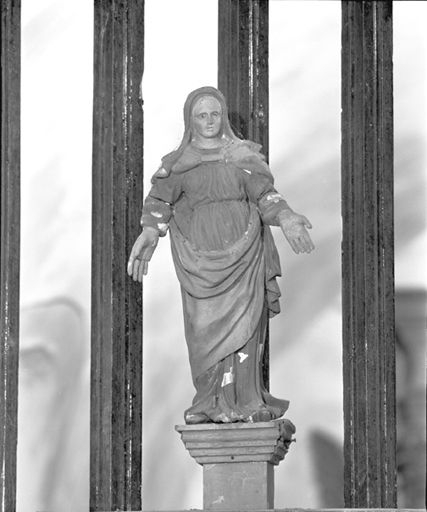Vierge. © Yves Sancey / Région Bourgogne-Franche-Comté, Inventaire du patrimoine - 1978
