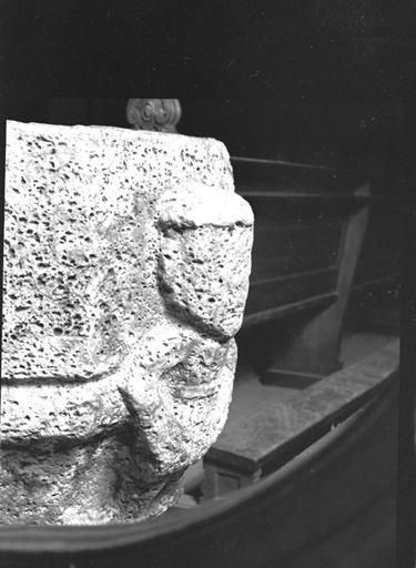 Détail, décor de la cuve. © Yves Sancey / Région Bourgogne-Franche-Comté, Inventaire du patrimoine - 1978