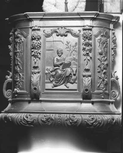 Saint Luc. © Yves Sancey / Région Bourgogne-Franche-Comté, Inventaire du patrimoine - 1978