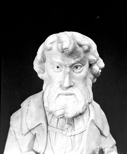 Buste vu de face. © Yves Sancey / Région Bourgogne-Franche-Comté, Inventaire du patrimoine - 1978