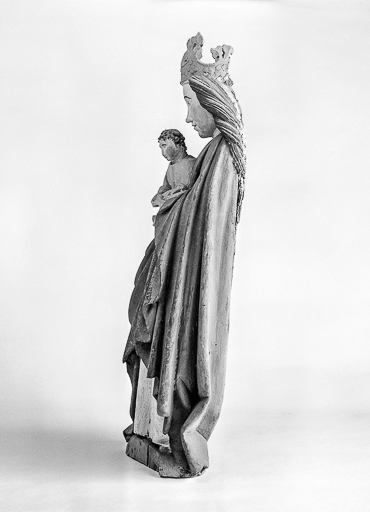 Profil gauche. © Yves Sancey / Région Bourgogne-Franche-Comté, Inventaire du patrimoine - 1978