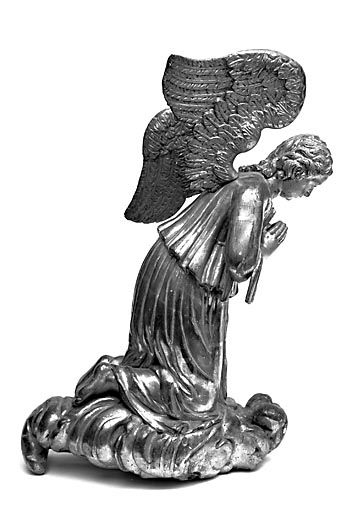 Ange de gauche. © Yves Sancey / Région Bourgogne-Franche-Comté, Inventaire du patrimoine - 1979