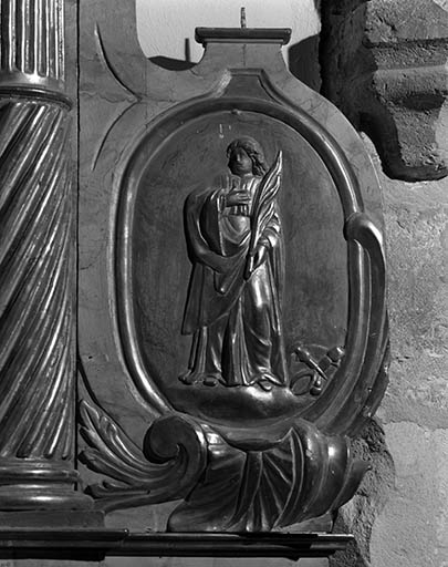 Saint Eloi (?). © Yves Sancey / Région Bourgogne-Franche-Comté, Inventaire du patrimoine - 1979