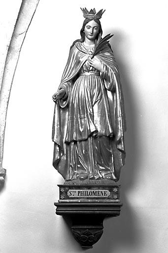 Sainte Philomène. © Yves Sancey / Région Bourgogne-Franche-Comté, Inventaire du patrimoine - 1979