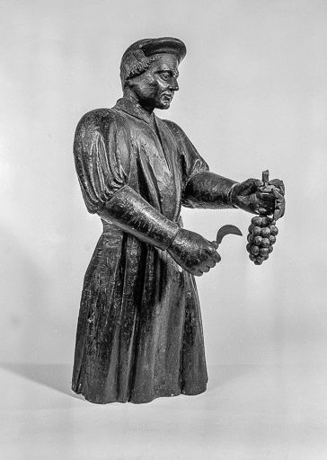 Vue de profil droit. © Yves Sancey / Région Bourgogne-Franche-Comté, Inventaire du patrimoine - 1979