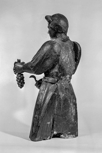 Vue du revers. © Yves Sancey / Région Bourgogne-Franche-Comté, Inventaire du patrimoine - 1979