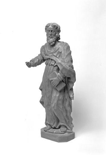 Apôtre vu de trois quarts gauche. © Yves Sancey / Région Bourgogne-Franche-Comté, Inventaire du patrimoine - 1979