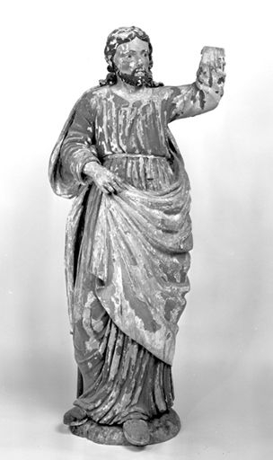 Saint (?). Vue de face. © Yves Sancey / Région Bourgogne-Franche-Comté, Inventaire du patrimoine - 1979