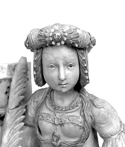 Buste vu de face. © Yves Sancey / Région Bourgogne-Franche-Comté, Inventaire du patrimoine - 1979