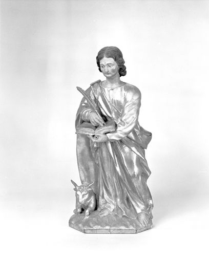 Saint Luc. © Yves Sancey / Région Bourgogne-Franche-Comté, Inventaire du patrimoine - 1979