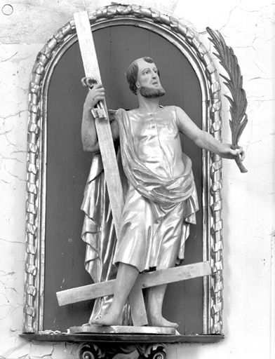 Saint Matthieu. © Yves Sancey / Région Bourgogne-Franche-Comté, Inventaire du patrimoine - 1979