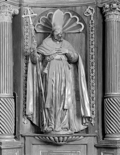 Saint Ambroise (?). © Yves Sancey / Région Bourgogne-Franche-Comté, Inventaire du patrimoine - 1979