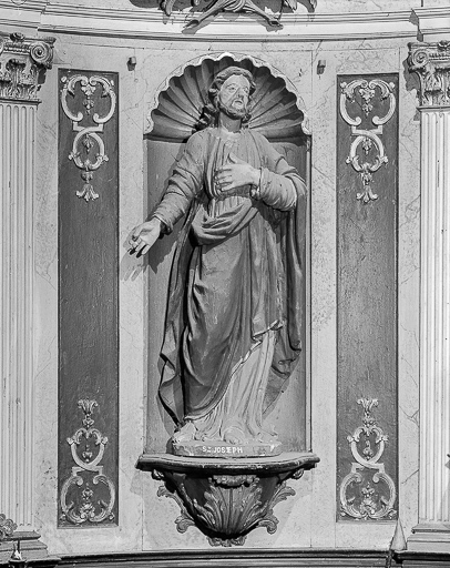 Vue de face de Saint Joseph. © Yves Sancey / Région Bourgogne-Franche-Comté, Inventaire du patrimoine - 1979