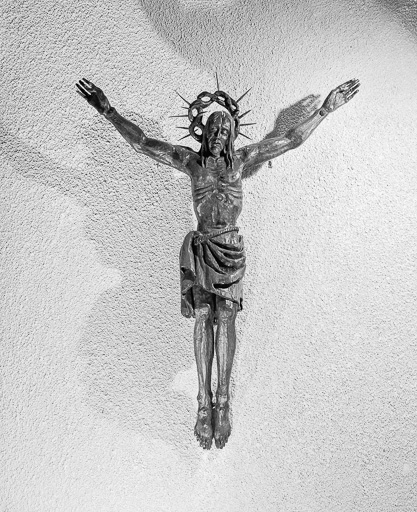 Christ en croix. © Yves Sancey / Région Bourgogne-Franche-Comté, Inventaire du patrimoine - 1979
