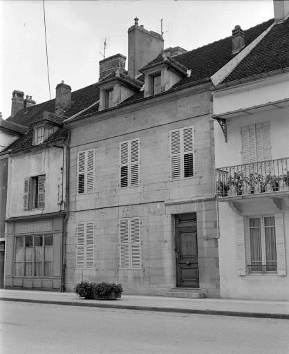 Façade antérieure. © Yves Sancey / Région Bourgogne-Franche-Comté, Inventaire du patrimoine - 1979