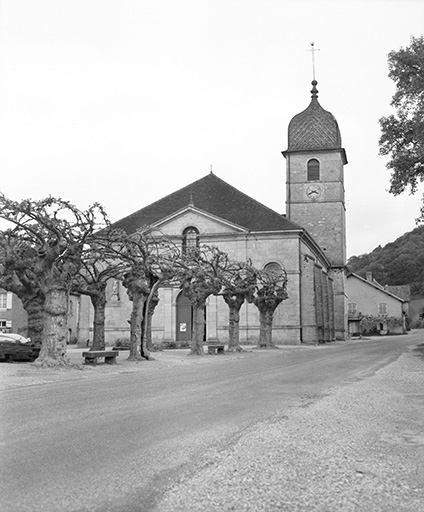 Façade antérieure. © Yves Sancey / Région Bourgogne-Franche-Comté, Inventaire du patrimoine - 1979