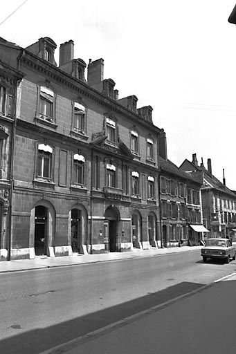 Façade sur rue. © Yves Sancey / Région Bourgogne-Franche-Comté, Inventaire du patrimoine - 1980