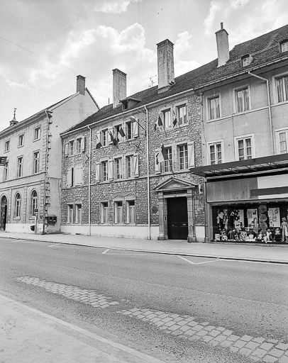 Façade sur rue. © Yves Sancey / Région Bourgogne-Franche-Comté, Inventaire du patrimoine - 1980