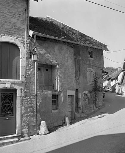 Maison située rue Robert Dame, cadastrée 1971 AB 377. © Yves Sancey / Région Bourgogne-Franche-Comté, Inventaire du patrimoine - 1980