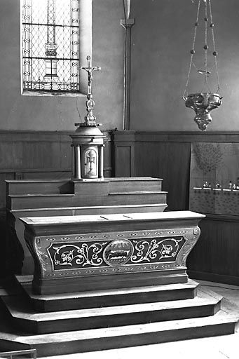 Vue d'ensemble. © Yves Sancey / Région Bourgogne-Franche-Comté, Inventaire du patrimoine - 1980 Vue d'ensemble. © Yves Sancey / Région Bourgogne-Franche-Comté, Inventaire du patrimoine - 1980