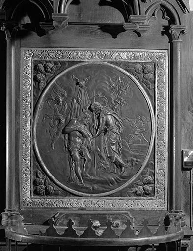 Le retable. © Yves Sancey / Région Bourgogne-Franche-Comté, Inventaire du patrimoine - 1980