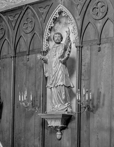 Saint François-Xavier. © Yves Sancey / Région Bourgogne-Franche-Comté, Inventaire du patrimoine - 1980