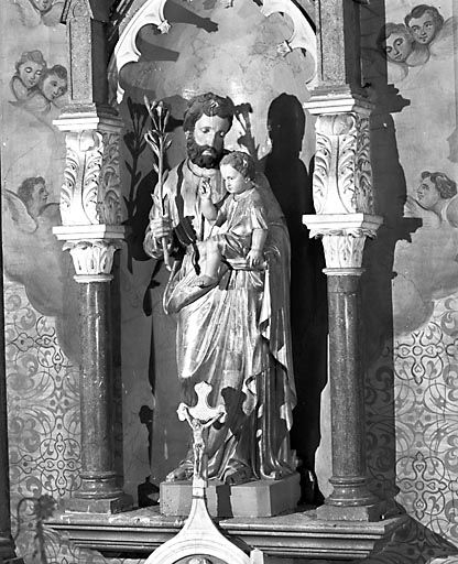 Saint Joseph. © Yves Sancey / Région Bourgogne-Franche-Comté, Inventaire du patrimoine - 1980