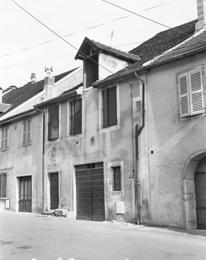 Façade antérieure. © Dominique Dominguez / Région Bourgogne-Franche-Comté, Inventaire du patrimoine - 1980