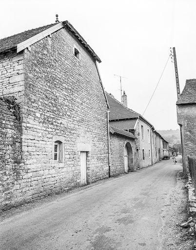 Vue d'ensemble. © Dominique Dominguez / Région Bourgogne-Franche-Comté, Inventaire du patrimoine - 1980