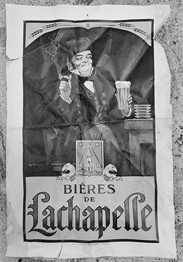 Affiche publicitaire. SRI. Enquête régionale sur les bâtiments industriels (1979-1981). © Jack Dumont / Région Bourgogne-Franche-Comté, Inventaire du patrimoine - 1980