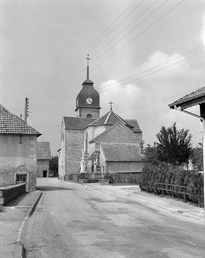 Le chevet. © Yves Sancey / Région Bourgogne-Franche-Comté, Inventaire du patrimoine - 1981