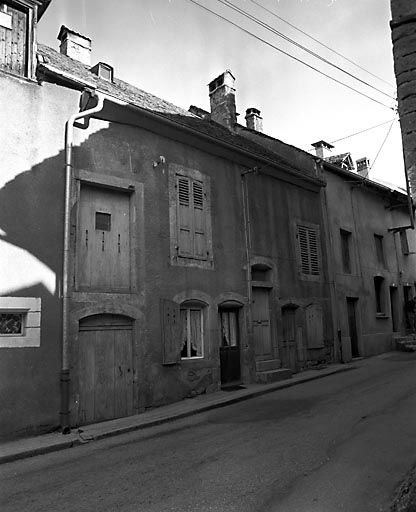 Façade antérieure. © Yves Sancey / Région Bourgogne-Franche-Comté, Inventaire du patrimoine - 1981