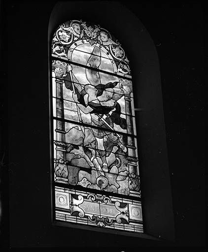 Baie n° 1. © Jean-Luc Ligier / Région Bourgogne-Franche-Comté, Inventaire du patrimoine - 1981