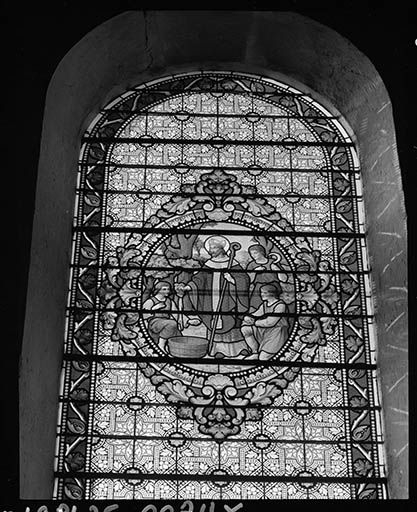 Baie 2 : saint Théodule. © Jean-Luc Ligier / Région Bourgogne-Franche-Comté, Inventaire du patrimoine - 1981