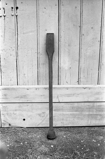 Fouloir de mouleur à main. © Dominique Dominguez / Région Bourgogne-Franche-Comté, Inventaire du patrimoine - 1981