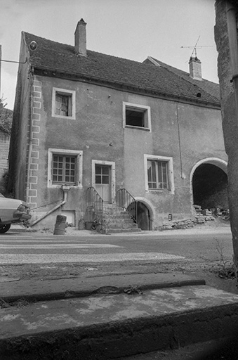 Partie habitation. © Bernard Lardière / Région Bourgogne-Franche-Comté, Inventaire du patrimoine - 1981