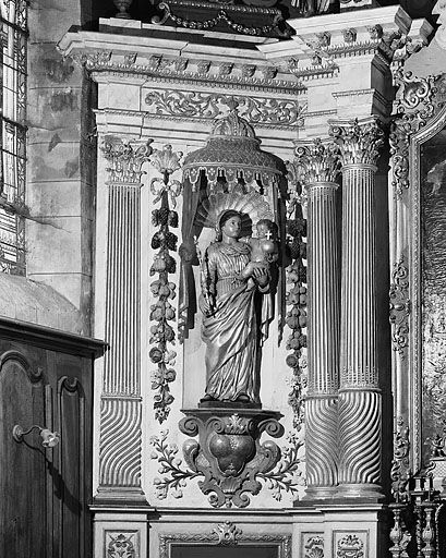 Vierge à l'Enfant. © Yves Sancey / Région Bourgogne-Franche-Comté, Inventaire du patrimoine - 1982