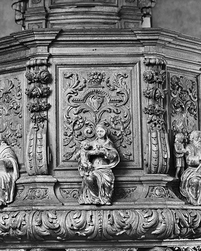 Statuette : Vierge à l'Enfant. © Yves Sancey / Région Bourgogne-Franche-Comté, Inventaire du patrimoine - 1982