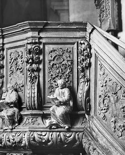 Statuette : saint Marc. © Yves Sancey / Région Bourgogne-Franche-Comté, Inventaire du patrimoine - 1982