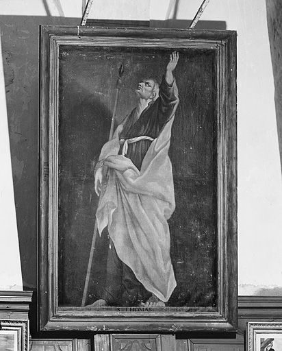 Saint Thomas. © Yves Sancey / Région Bourgogne-Franche-Comté, Inventaire du patrimoine - 1982